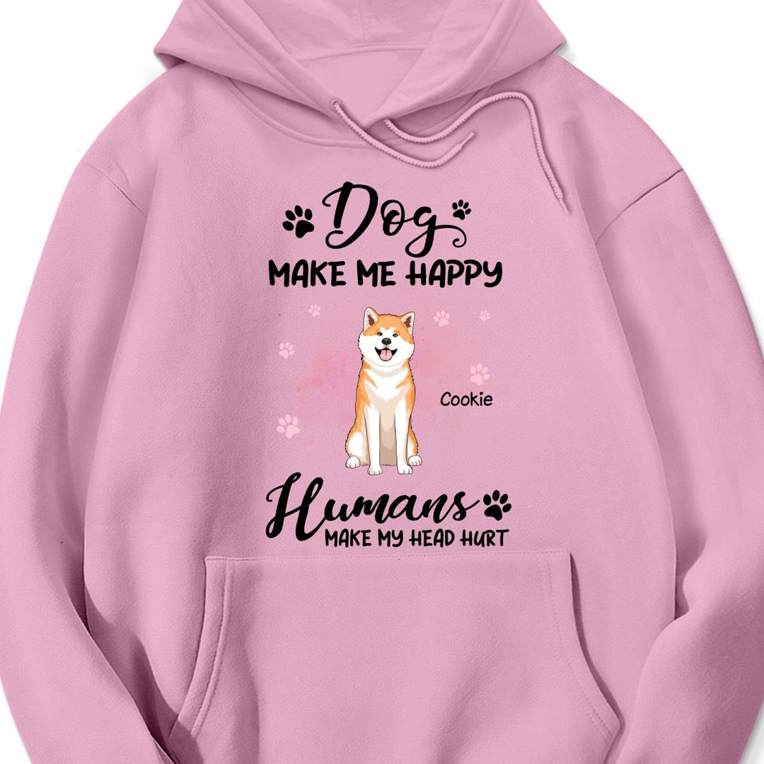 Dogs Make Me Happy Shirt