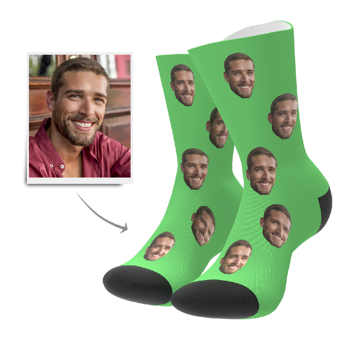 Custom Face Socks Personalized Photo Sock