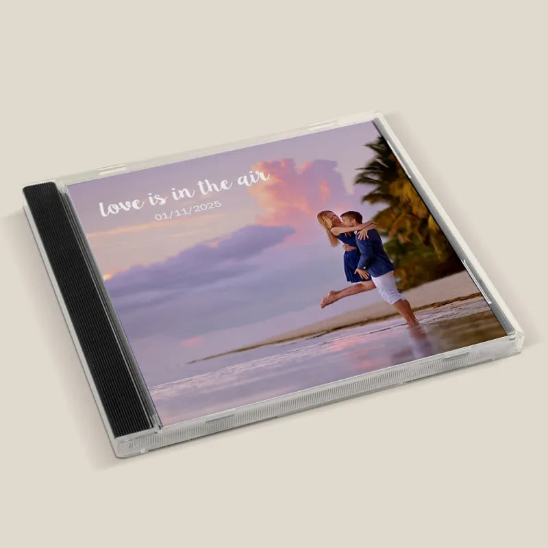 Custom CD & Jewel Case 5/16 Songs Custom CD Mixtape Personalized Custom CD Album Valentine's Day Anniversary Wedding Gift