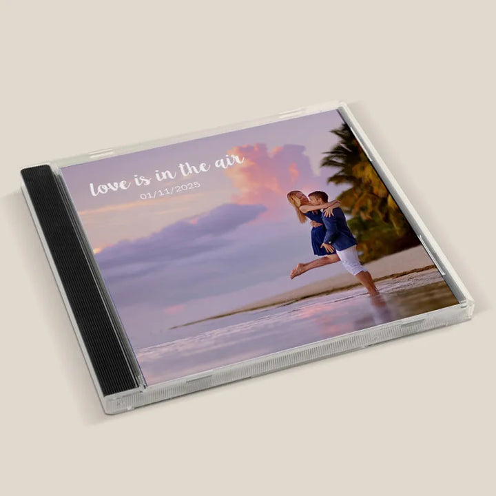 Custom CD & Jewel Case 5/16 Songs Custom CD Mixtape Personalized Custom CD Album Valentine's Day Anniversary Wedding Gift