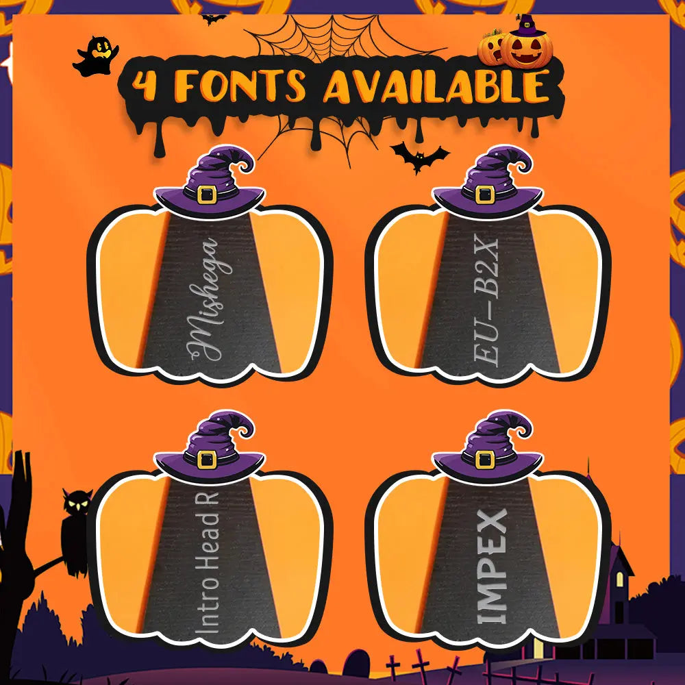 Personalized Funny Coat Hanger with Name Bat Wood Hanger for Hallowmas Gift