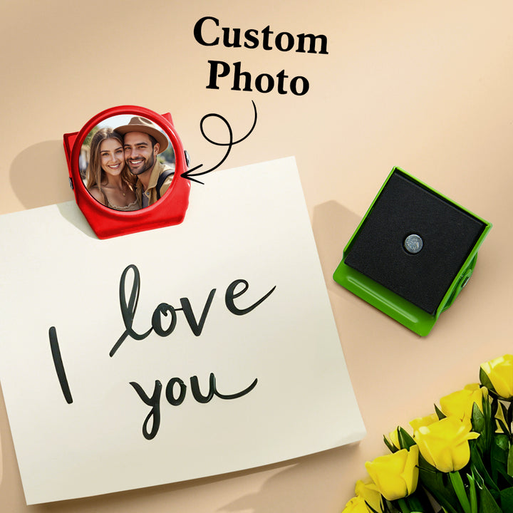 Personalized Magnetic Metal Clips Refrigerator Magnet with Photo Magnets Metal Clip