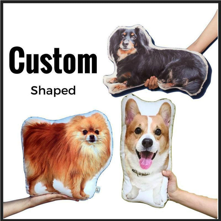 Custom Shaped Portrait Pillow - 4 Sizes
