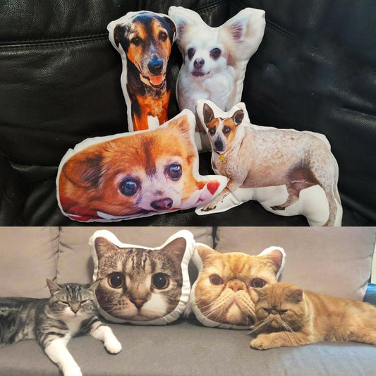 Custom Photo Pillow, Custom Face Pillow, 3D Portrait Pillow