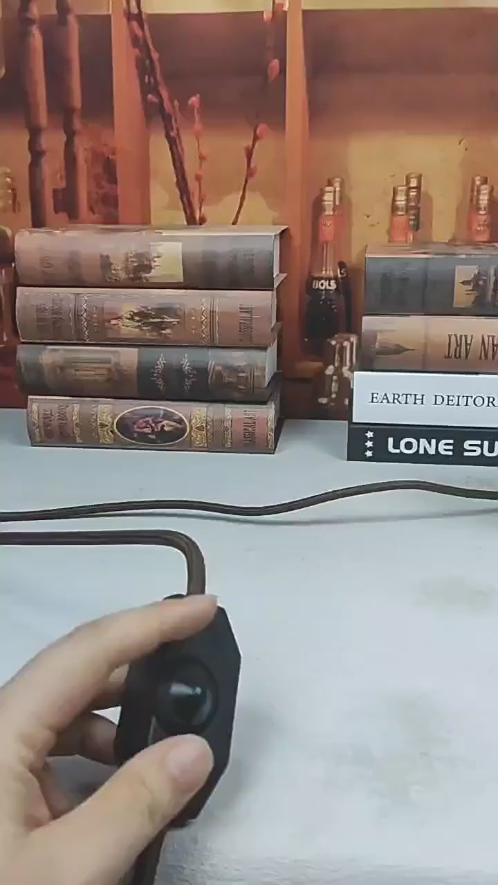 Creative Iron Tube Robot Table Lamp Water Pipe Light Retro Table Lamp for Bedroom