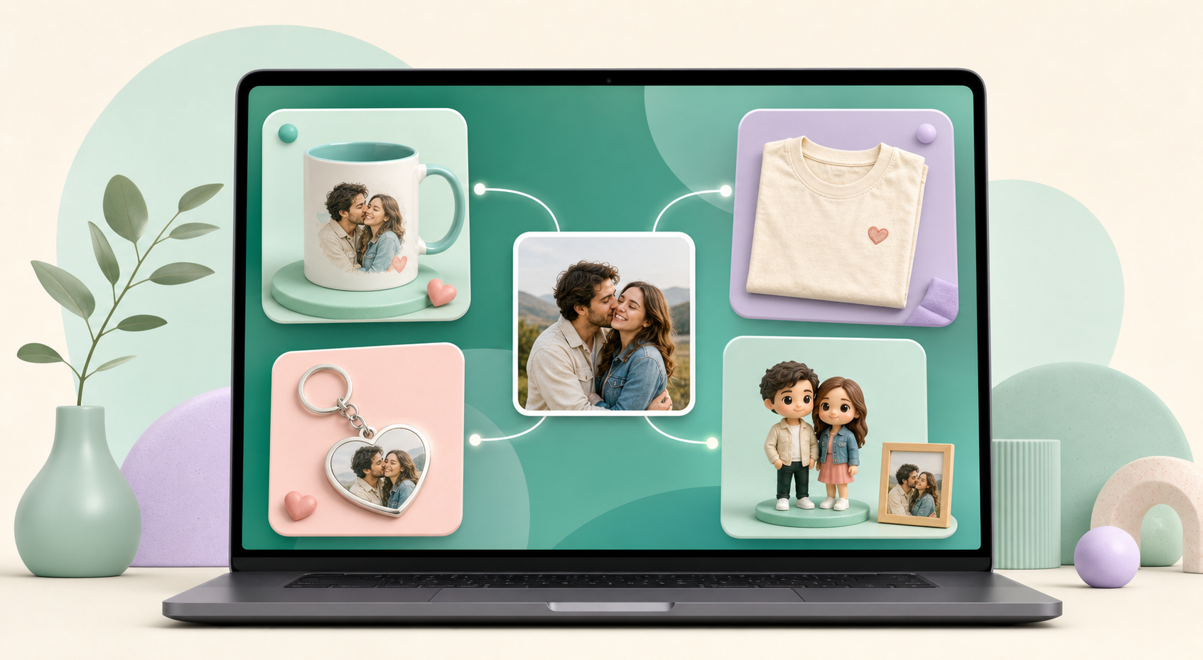 Help customers turn meaningful moments into products they can keep.